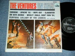 画像1: THE VENTURES - ON STAGE ( Matrix # A) 1/B) 1 ; Black with Silver Print Label: Ex+,Ex-/Ex++ A-1&B-1 Poor SKIP ) / 1965 UK ENGLAND  ORIGINAL STEREO Used   LP