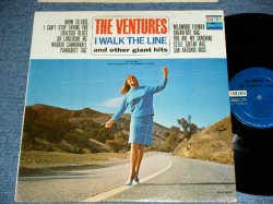 画像1: THE VENTURES - I WALK THE LINE (aka Play COUNTRY CLASSICS) ( Second Cover Design : Matrix # A:BLP-2023-2 SIDE 1 /B) BLP-2023-2 SIDE 2  ; Ex+++/Ex+++  ) / 1965 US AMERICA ORIGINAL 'Second 2nd Press COVER' "DARK BLUE With BLACK PRINT Lavel" MONO Used LP 