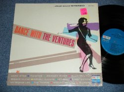 画像1: THE VENTURES - DANCE WITH  THE VENTURES ( BLUE with BLACK Print  Label : Matrix Number  A) BST 8014 SIDE-1 1A / B) BST 8014-1B (SIDE-2) : MINT-/MINT-) / 1964 US  3rdt Press VERSION ? US Used  LP 