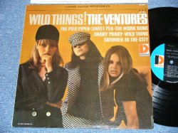 画像1: THE VENTURES - WILD THINGS ( Matrix # A)BST-8047-1-SIDE 1 / B)BST8047 SIDE-2 1   ; "D" Mark Label:: Ex+/VG+++ ) / 1966 Version US AMERICA  ORIGINAL STEREO Used   LP