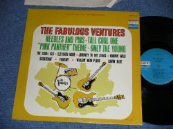 画像1: THE VENTURES - THE FABULOUS VENTURES ( Matrix # A)BST-8029.1 / B)BST-8029.2  US & GB PAT. # Credit) ; DARK BLUE with BLACK Print Label) (Ex+/Ex++ Looks:Ex+ ) / 1964  US AMERICA  ORIGINAL "2nd press Label" STEREO Used   LP