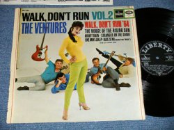 画像1: THE VENTURES - WALK DON'T RUN VOL.2 ( Ex-/Ex- Looks:VG+++ )   / 1964 GERMAN ORIGINAL Used   LP 