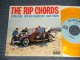 THE RIP CHORDS - A)Sting Ray   B1)Red Hot Roadster  B2)Shut Down (NEW) / 2006 US AMERICA "YELLOW WAX/Vinyl" "BRAND NEW" 7" EP 