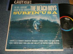 画像1: The BEACH BOYS - SURFIN' USA (MATRIX #A)A)T1-1890-D3  1 * B)T2-1890-D3  2 *) Pressed By "Capitol Records Pressing Plant, Los Angeles" (Ex-/Ex+ Looks:Ex WOBC) / 1963 US AMERICA ORIGINAL 1st Press "BLACK with Rainbow Label" MONO Used LP