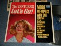 THE VENTURES - LET'S GO (Ex++/Ex++ SWOBC, EDSP) / 1963 US AMERICA ORIGINAL 1st Press "DARK BLUE with SILVER PRINT Label"  STEREO Used LP