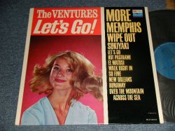 画像1: THE VENTURES - LET'S GO (Ex+/Ex+++ SWOBC, TAPE SEAM) /1965 Version US AMERICA RE-PRESS 2nd Press "BLUE with BLACK Print Label"  MOMO Used LP