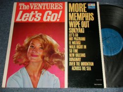 画像1: THE VENTURES - LET'S GO (Ex++/Ex++) /1965 Version US AMERICA RE-PRESS 2nd Press "BLUE with BLACK Print Label"  MOMO Used LP