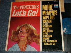 画像1: THE VENTURES - LET'S GO (Ex・えx++ TEAROFC) /1965 Version US AMERICA RE-PRESS 2nd Press "BLUE with BLACK Print Label" STEREO Used LP