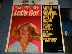 画像1: THE VENTURES - LET'S GO (Ex++/Ex+++) /1963 US AMERICA ORIGINAL 1st Press "DARK BLUE with SILVER PRINT Label"  MOMO Used LP