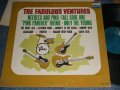 THE VENTURES -THE FABULOUS VENTURES (Ex+/VG+++) / 1963 US AMERICA ORIGINAL 2nd Press "BLUE with BLACK Print Label" MONO Used LP