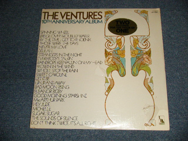 THE VENTURES - 10TH ANNIVERSARY ALBUM (SEALED) / 1970 US AMERICA ORIGINAL 
