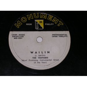 画像: THE VENTURES - WAILIN / HAWAIIAN WAR CHANTS / 1960s  PHILLIPPINESORIGINAL 78rpm SP 