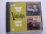 画像: THE VENTURES - SWAMP ROCK + HAWAII FIVE- O ( 2 in 1 )/ 1997  UK& EU USED  CD 