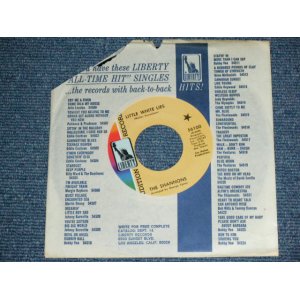 画像: THE SHANNONS ( PRODUCED  by MEL TAYLOR of The VENTURES ) - LITTLE WHITE LIE ( SMALL SIZE THIN TITLE LOGO : MINT-/MINT- ) / 1968 US ORIGINAL Audition Label Promo 7"SINGLE