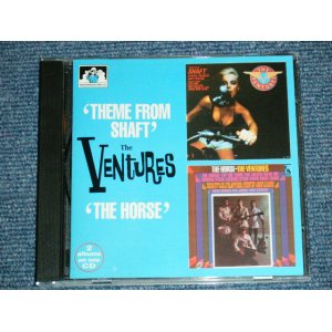 画像: THE VENTURES - THEME FROM SHAFT + THE HORSE ( 2 in 1 : MINT-/MINT )/ 1996  UK& EU Used    CD 