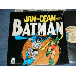 画像: JAN & DEAN - MEET BATMA ( Ex+/Ex ) / 1966 US ORIGINAL Promo STEREO  LP 