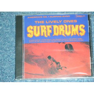 画像: THE LIVELY ONES - SURF DRUMS /  1993 US ORIGINAL Brand New Sealed CD  