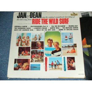 画像: JAN & DEAN - RIDE THE WILD SURF ( Ex-/Ex++ )  / 1964 US ORIGINAL MONO  LP 