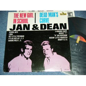 画像: JAN & DEAN - THE NEW GIRL IN SCHOOL / DEAD MAN'S CURVE "BLACK & WHITE Cover With PINK TINT " ( Ex+/Ex++ )  / 1964 US ORIGINAL MONO LP 