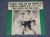 画像: THE BEACH BOYS - WHEN I GROW UP( GREEN BORDER Cover )  /  1964 US  Original Ex++/Ex+  7"Single With Picture Sleeve  