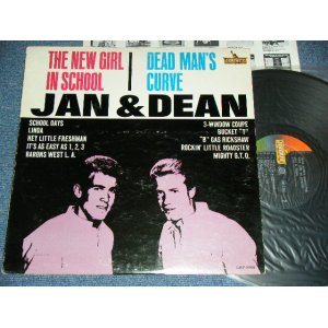 画像: JAN & DEAN - THE NEW GIRL IN SCHOOL / DEAD MAN'S CURVE "BLACK & WHITE Cover With PINK TINT " ( Ex/Ex+ )  / 1964 US ORIGINAL MONO LP 