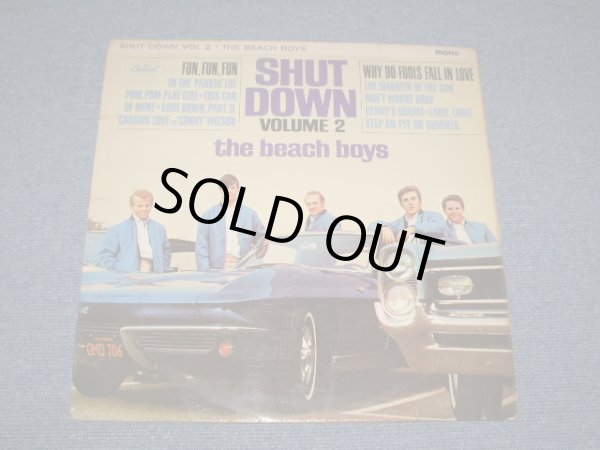 画像1: The BEACH BOYS - SHUT DOWN VOLUME 2 ( Ex+,Ex-/Ex- ) / 1964 UK ORIGINAL MONO   LP