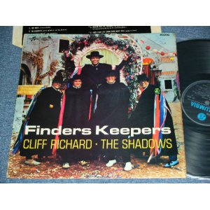 画像: CLIFF RICHARD with THE SHADOWS - FINDERS KEEPERS ( Ex+/Ex++ ) / 1966 UK ORIGINAL "BLUE Columbia" Label MONO Used  LP 