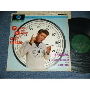 画像: CLIFF RICHARD with THE SHADOWS   -  32 MINUTES AND 17 SECONDS / 1962  UK ORIGINAL 1st Press "GREEN With GOLD Text Label" Used  MONO LP 