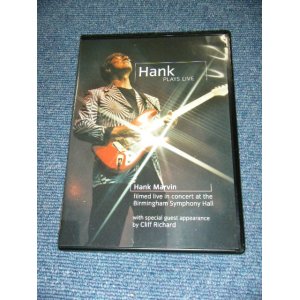 画像: HANK MARVINof THE SHADOWS Guest CLIFF RICHARD -  HANK PLAYS LIVE ( DVD  ) / 2004 EU ALL REGION PAL SYSTEM Brand New DVD