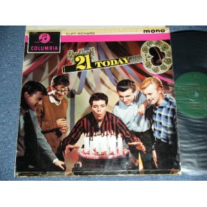 画像: CLIFF RICHARD with THE SHADOWS   -  21 TODAY ( Ex/Ex )  / 1961  UK ORIGINAL 1st Press "GREEN With GOLD Text Label" Used  MONO LP 