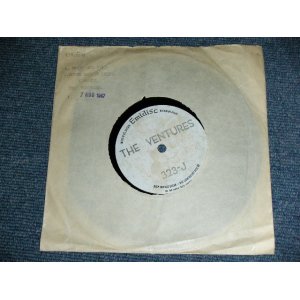 画像: THE VENTURES  - FUZZY & WILD / GREEN HORNET THEME ( ACCETATE TEST PRESS ) / UK ORIGINAL TEST PRESS : ACCETATE  7" Single 