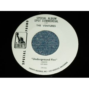 画像: THE VENTURES - SPECIAL ALBUM SPOT COMMERCIAL "UNDERGROUND FIRE" ( Ex+++/Ex+++ ) / 1969 US PROMO ONLY Used 7"SINGLE