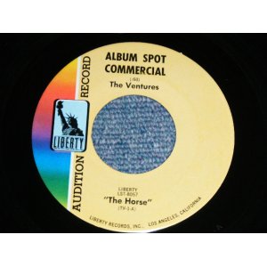 画像: THE VENTURES - SPECIAL ALBUM SPOT COMMERCIAL "THE HORSE" ( Ex++/Ex++ )  / 1968 US Original PROMO ONLY Used 7"SINGLE