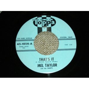 画像: MEL TAYLOR of The VENTURES - THAT'S IT ( Ex+++/Ex+++) / US ORIGINAL 7"SINGLE