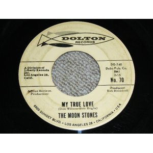 画像: THE MOON STONES ( BOB BOGGLE & DON WILSON WORKS of THE VENTURES ) - MY TRUE LOVE ( Ex-/VG++ ) / 1963 US ORIGINAL Audition Label With BLACK Print PROMO 7"45's Single