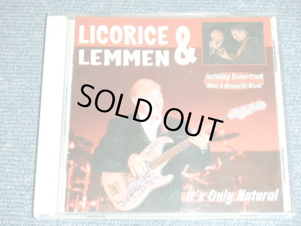 画像1: LICORICE & LEMMEN - IT'S ONLY NATURAL / 2004 NETHERLANDS BRAND NEW CD 