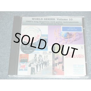 画像: V.A. OMNIBUS - WORLD SERIES VOL.10 : 1960's LONG FORGOTTEN ROCK GUITAR INSTRUMENTALS From Around The World / 2012 EUROPE Limited Press by CD-R BRAND NEW CD-R  