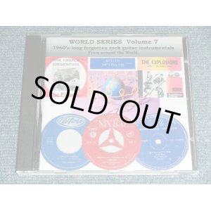 画像: V.A. OMNIBUS - WORLD SERIES VOL.7 : 1960's LONG FORGOTTEN ROCK GUITAR INSTRUMENTALS From Around The World /  EUROPE Limited Press by CD-R BRAND NEW CD-R  