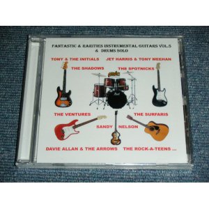 画像: V.A. OMNIBUS -  FANTASTIC & RARITIES INSTRUMENTAL GUITARS VOL.5 : & WITH DRUMS SOLO  / 2011 FRANCE ORIGINAL Brand New SEALED CD 