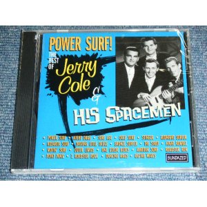 画像: JERRY COLE & HIS SPACEMEN - POWER SURF!/THE BEST OF  / 1999  US ORIGINAL Brand New SEALED CD