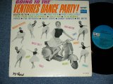 画像: THE VENTURES - GOING TO THE VENTURES PARTY ( BLUE With BLACK Print Label :Ex+/Ex+  ) / 1965? US  "BLUE With BLACK Print Label " RELEASE VERSION MONO  Used  LP 