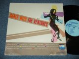 画像: THE VENTURES - DANCE WITH  THE VENTURES ( LIGHT BLUE Label : Matrix Number : A)BLP-2014-1-1C-1-B) BLP-2014-2-1C1- : Ex-/Ex+++) / 1962  US  RE-PACKAGED "TWIST PARTY VOL.2" VERSION US Used  LP 