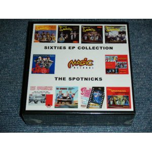 画像: THE SPOTNICKS -  SIXTIES 60's EP COLLECTION ( 10 x MINI-EP PAPER SLEEVE Maxi-CD + Box )  / 2004? FRANCE  Brand New SEALED Maxi-CD  Box Set 