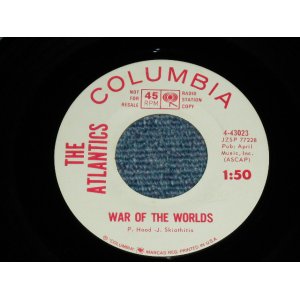 画像: The ATLANTICS - WAR OF THE WORLDS  / 1964 US AMERICA ORIGINAL White  Label PROMO  Used 7"Single