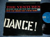 画像: THE VENTURES - DANCE ! ("DANCE ! " CREDIT Label :DARK BLUE With BLACK PRINT Label : Ex++,Ex+/MINT-  ) / 1963 US  RELEASE VERSION STEREO Used  LP 