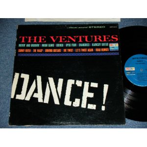 画像: THE VENTURES - DANCE ! ("DANCE ! " CREDIT Label :DARK BLUE With BLACK PRINT Label : Ex++,Ex+/MINT-  ) / 1963 US  RELEASE VERSION STEREO Used  LP 