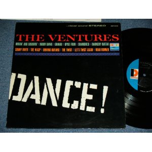 画像: THE VENTURES - DANCE ! ("DANCE ! " CREDIT Label :"D" Mark PRINT Label : Ex+++/MINT-  ) / 1966? US  RELEASE VERSION STEREO Used  LP 