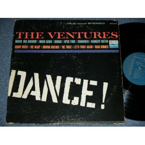 画像: THE VENTURES - DANCE ! ("DANCE ! " CREDIT Label : TURQUOISE/GREEN Label : Ex-/Ex++  ) / 1963 US  RELEASE VERSION STEREO Used  LP 