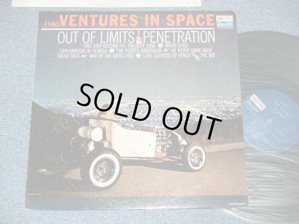 画像1: THE VENTURES - IN SPACE (  DARK BLUE with SILVER Print Label ，Ｍａｔｒｉｘン# BLP-2027-1-SIDE 1/BLP-2027-1-SIDE-2  Ex++/Ex++ ) / 1964  US ORIGINAL DARK BLUE with SILVER Print Label  MONO Used LP 