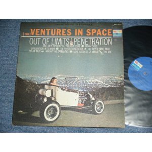 画像: THE VENTURES - IN SPACE (  BLUE with BLACK Print Ｌａｂｅｌ，Ｍａｔｒｉｘン# BST-8027 SIDE 1/BST-8027 SIDE-2  Ex/Ex ) / 1964  CANADA カナダ ORIGINAL  L Stereo Used LP 